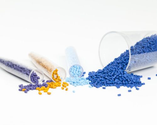 plastic resins and recycled pellets